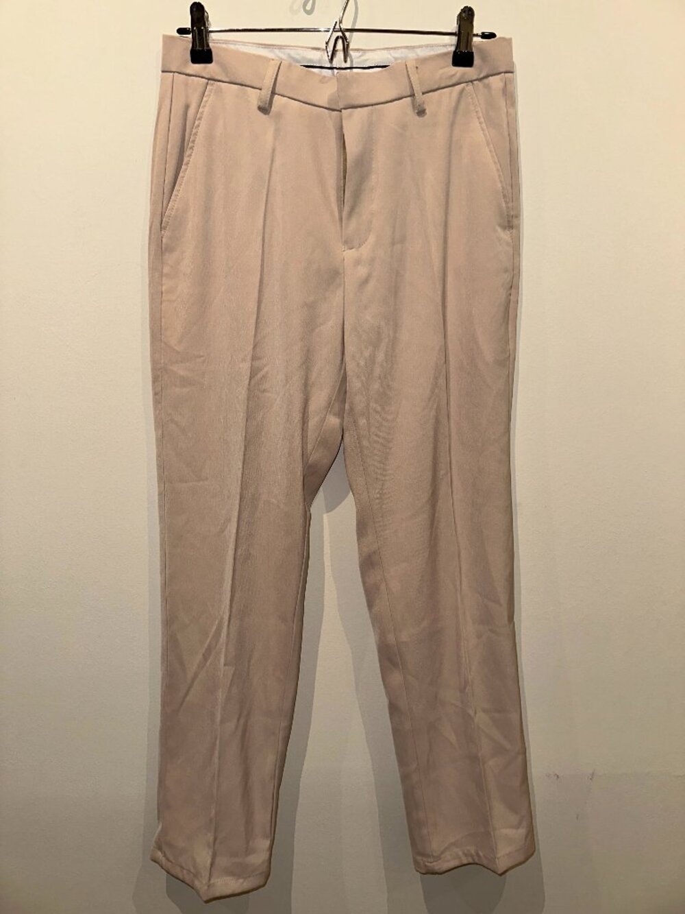 Realtakai Beige Tailored Trousers